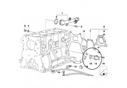 Générateur d'impulsion de vilebrequin avec joint pour BMW Série 3 E46 