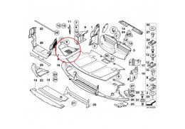 Cache moteur inférieur (coté au choix) pour BMW Série 5 E60 E61