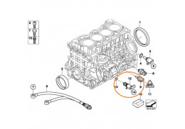 Vanne hydraulique pour BMW Série 1 E81 E82 E87 E88 (116i / 118i et 120i uniquement)