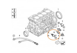 Vanne hydraulique pour BMW Série 3 E90 E91 E92 E93 (316i / 318i et 320i uniquement)