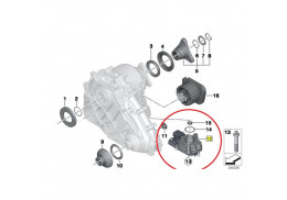 Servomoteur module couple longitudinal pour BMW X3 F25