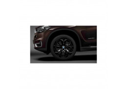 Jantes 20" style 491 à rayons en étoile, bicolores noir brillant, polies BMW X5 F15