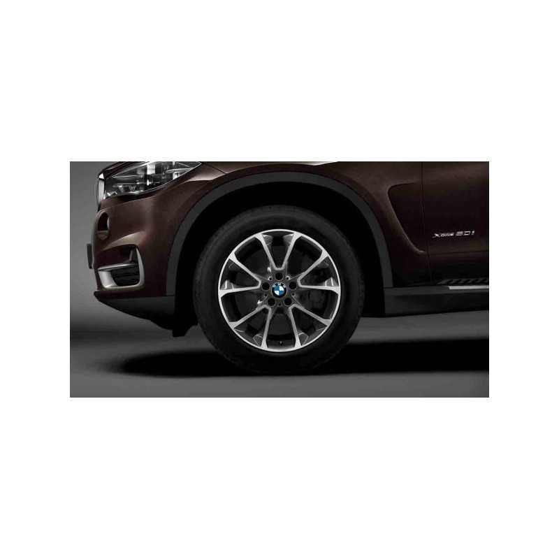 Jante 19" style 449 à rayons en étoile, bicolores « Orbitgrey », polies BMW X6