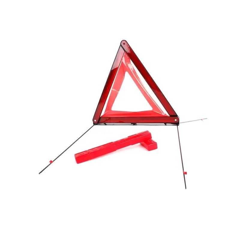 Triangle de signalisation avec l'approbation et étui – Inforad