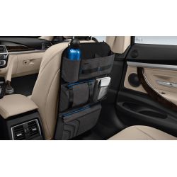 Acheter Organisateur universel d'espacement de siège de voiture en cuir PU,  Console automatique, poche latérale, boîte de rangement de fentes de siège,  accessoire intérieur pour BMW G30 F30