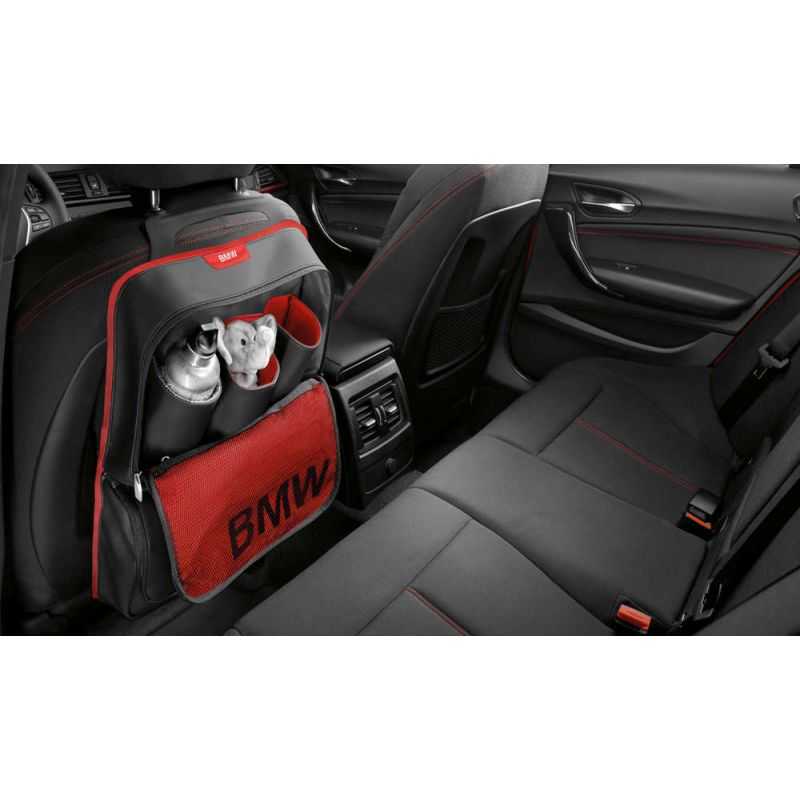 Sac de rangement pour dossier (finition au choix) pour BMW Série 7 Sac de rangement pour dossier (finition au choix) pour BMW Série 7
