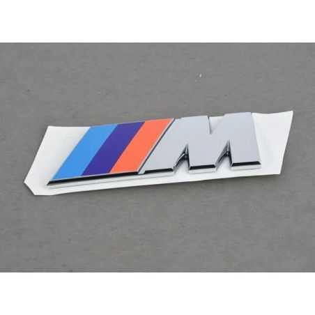 Autocollant de voiture M puissance Mline, 1 pièce, accessoires Auto  d'autocollants Logo pour BMW M 1 3 4 5 6 7E Z X M3 M5 emblème M6 Mline
