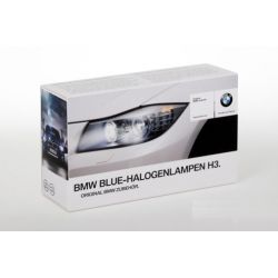 Ampoules halogènes feux directionnels BMW Blue 2xH3 pour BMW Série 1 E81 E82 E87 E88