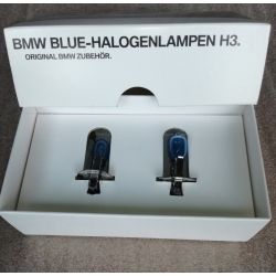 Ampoules halogènes feux directionnels BMW Blue 2xH3 pour BMW Série 1 E81 E82 E87 E88