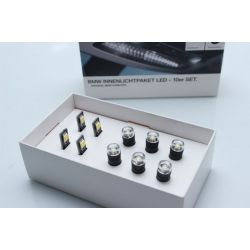 Kit éclairage à LED BMW (10 pièces) BMW Série 7 E38 F65 F66 F01 F02 F03 F04 G11 G12