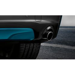 Embout d'échappement noir pour BMW Série 3 Gran Turismo (F34)