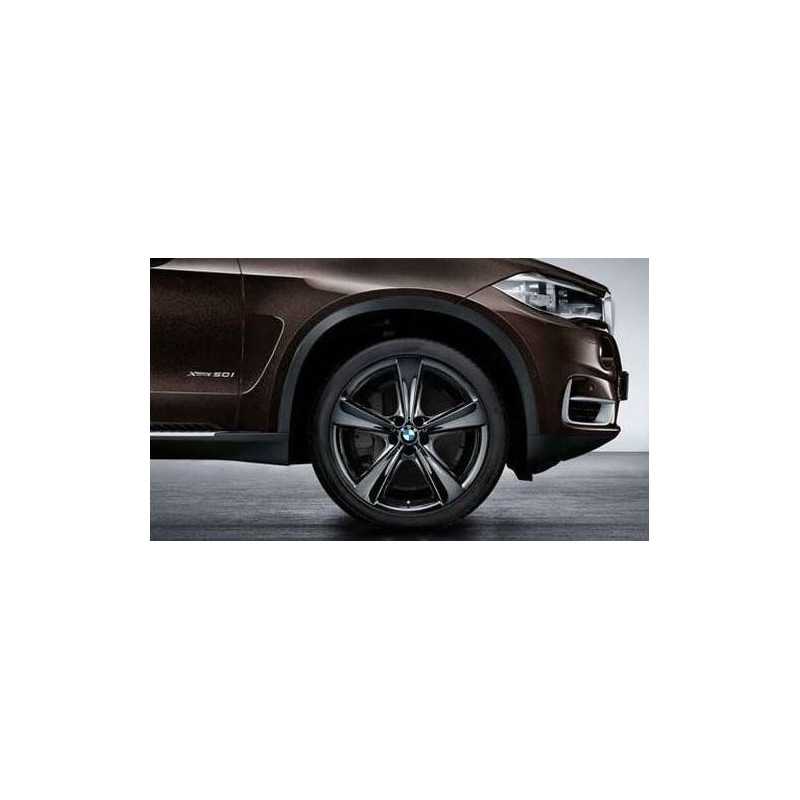 Jantes 21" style 128 à rayons en étoile, « Liquid Black »  pour BMW X5 F15