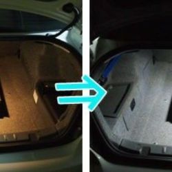 Éclairage de coffre à bagages à LED BMW pour BMW Série 5