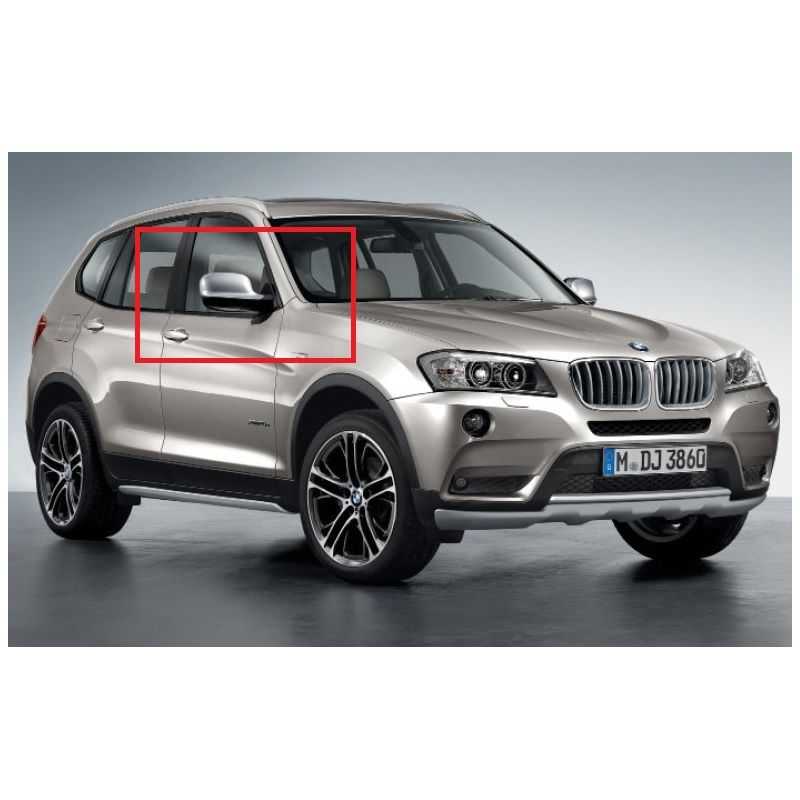 Jeu de coques de rétroviseurs extérieurs X Line BMW X3 F25