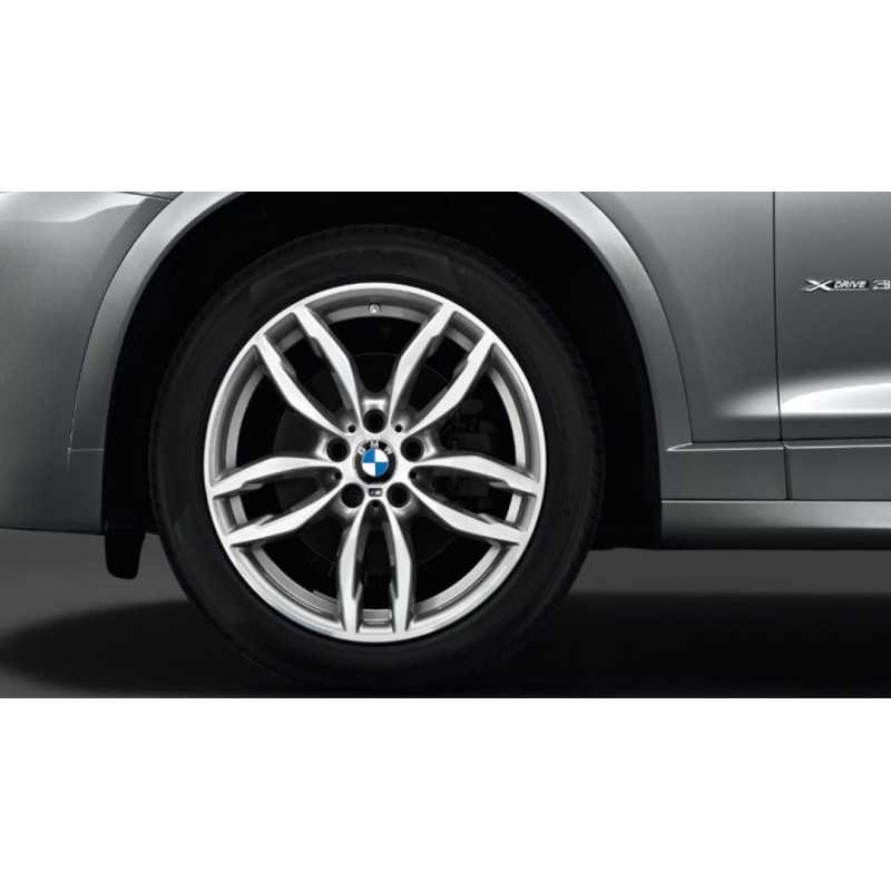 Jante 19" style 608 à rayons en Y,  polies, pour BMW X3 F25