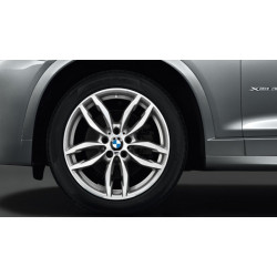 Jante 19" style 608 à rayons en Y,  polies, pour BMW X4 F26