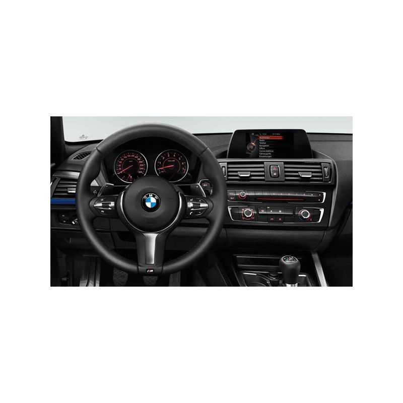 Cache de volant noir/chromé pour BMW Série 2 F22 F23 Coupé et Cabriolet