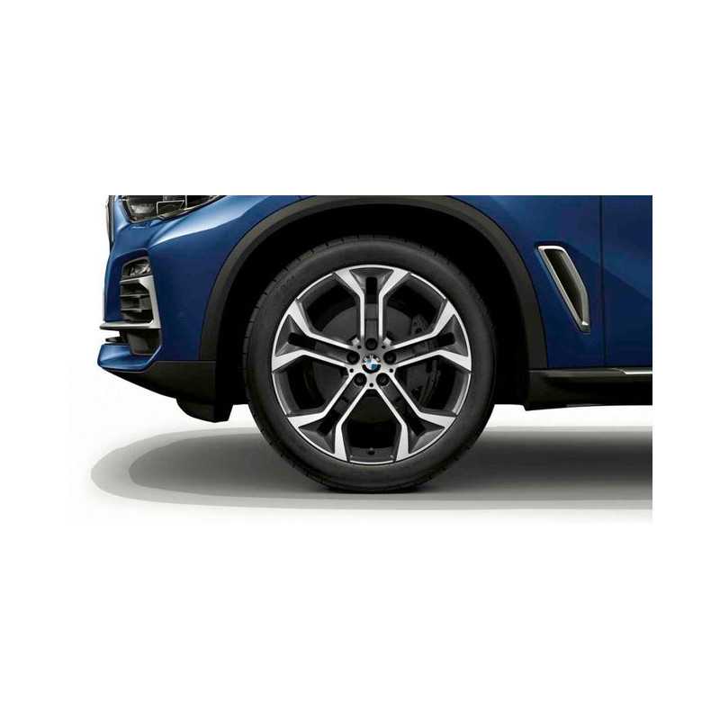 Jante 21" en alliage léger à rayons en Y style 744 pour BMW X5 G05