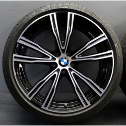 Jante 20" en alliage léger à rayons en V style 730I pour BMW Série 8 G14 G15 G16