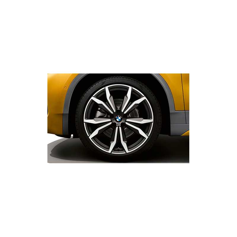 Jante 20" en alliage léger à rayons doubles style 717 pour BMW X2 F39