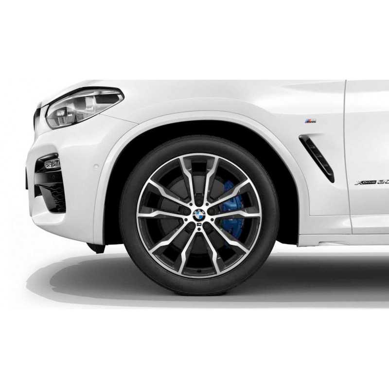 Jante 20" en alliage léger à rayons doubles style 699 pour BMW X4 G02