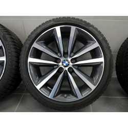 Jante 19" en alliage léger à rayons doubles style 690 pour BMW Série 8 G14 G15 G16