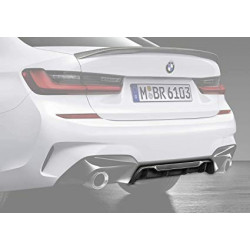 Diffuseur arrière carbone et cache de bouclier BMW M Performance pour BMW Série 3 G20 G21