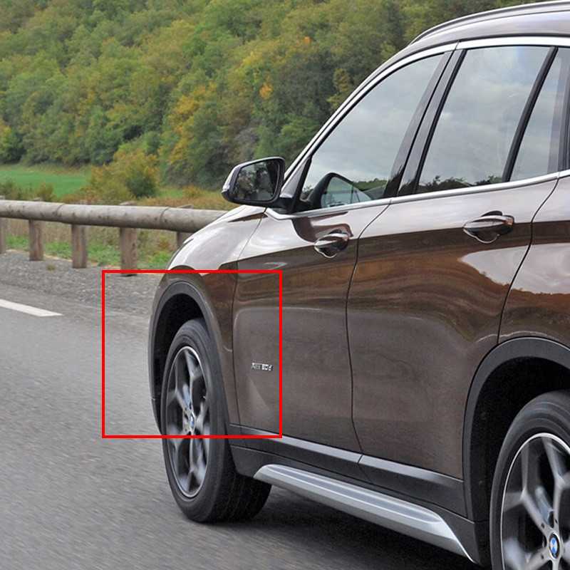 Elargisseur d'aile ARRIERE (coté au choix) pour BMW X1 F48 Choisir