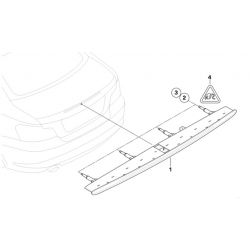 Troisème feu stop arrière pour BMW Série 1 E82 Coupé E88 Cabriolet