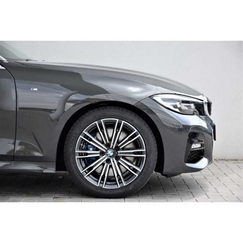 Roues complètes hiver 18" style 790M à rayons doubles, bicolores « Ferricgrey »/polies pour BMW Série 3 G20 G21