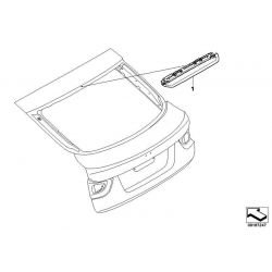 Troisième feu stop arrière pour BMW X6 E71