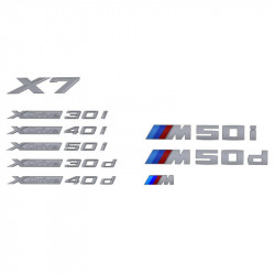 Logo de coffre pour BMW X7