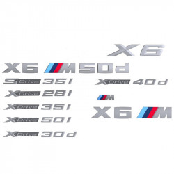 Logo de coffre pour BMW X6