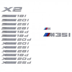 Logo de coffre pour BMW X2 F39