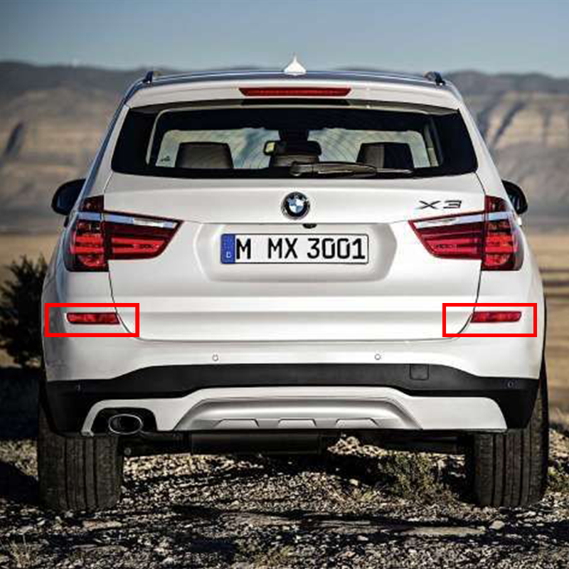 Catadioptre de pare-chocs arrière pour BMW X3 F25 G01