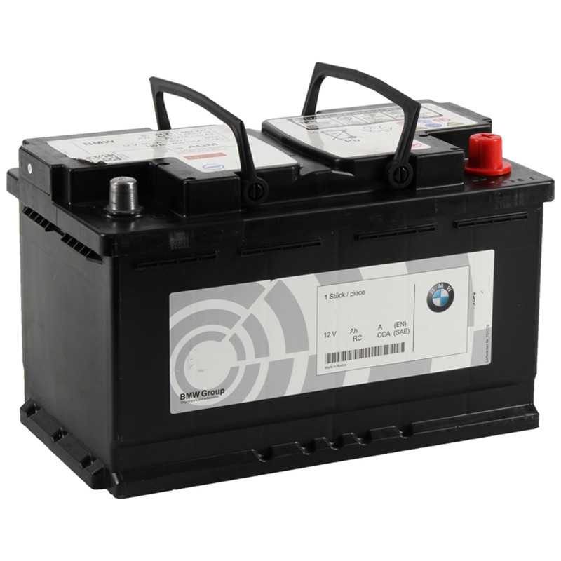 Batterie BMW Série 1 F20 F21 Type de batterie Batterie AGM 80 AH