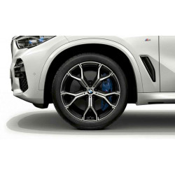 Roues complètes été 21" style 741M en Y (lot de 4 roues) pour BMW X5 G05
