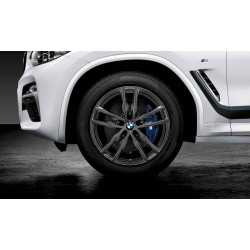 Roues complètes hiver 19" style 698M rayons doubles pour BMW X3 G01