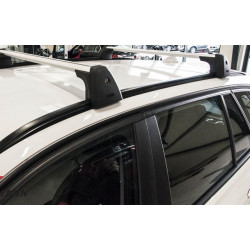 2 Pièces Voiture Barre Transversale De Galeries de Toit, pour BMW X3 2018  2019 2020 Aluminium Barres De Toit Railing Porte-Bagages De Voiture À Rails