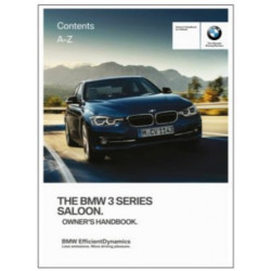 Notice d'utilisation du véhicule pour BMW Série 3 F30 F31