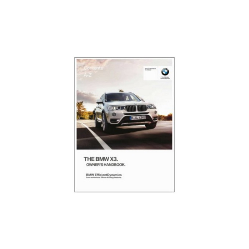 Notice d'utilisation du véhicule pour BMW X3 F25