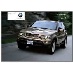 Notice d'utilisation du véhicule pour BMW X5 E53