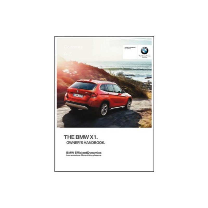 Notice d'utilisation du véhicule pour BMW X1 E84