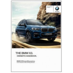 Notice d'utilisation du véhicule pour BMW X3 G01