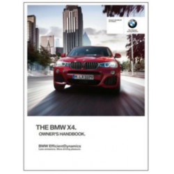 Notice d'utilisation du véhicule pour BMW X4 F26