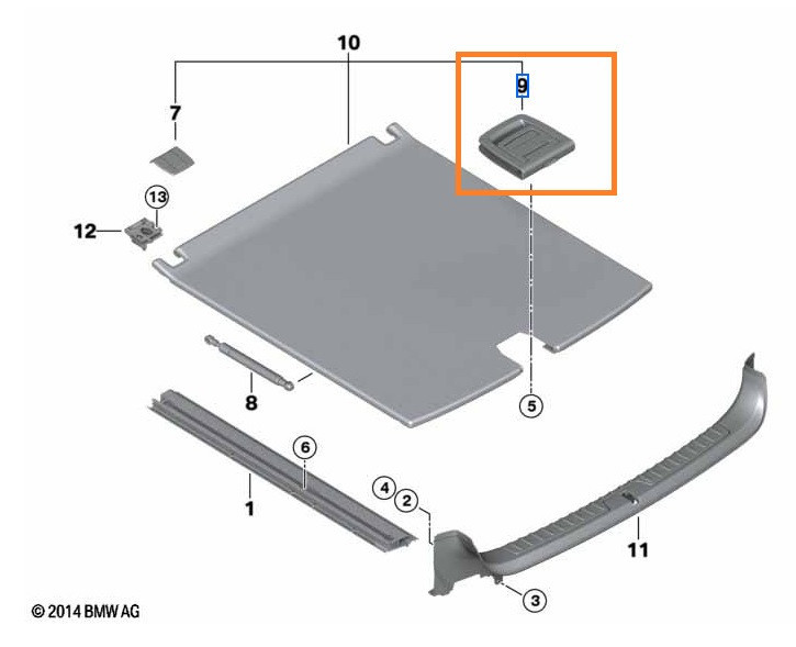 Store Rétractable De Coffre Pour BMW X5 E70/F15 (2006-2018) - Toile Imperméable - Installation Facile Sans Outil