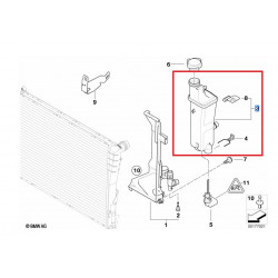 Vase d expansion liquide refroidissement Bmw Serie 3 E46 X3 X5 Z4