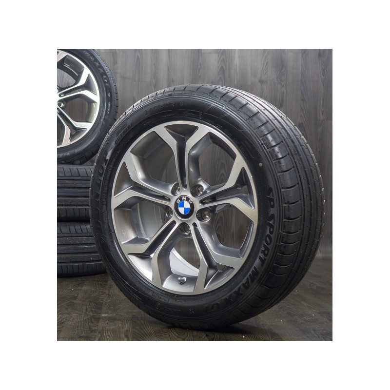 Jante 18" style 607 à rayons en Y,  polies, pour BMW X4 F26