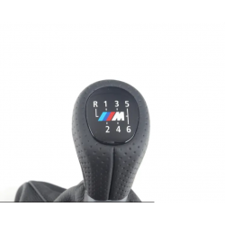 Pommeau de levier de vitesses sport M gainé cuir BMW Série 1 E81