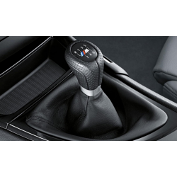 Pommeau de levier de vitesse manuel avec frein à main en cuir véritable,  botte de levier de vitesse pour BMW Série 3, E36, E46, M3, 5/6 - AliExpress